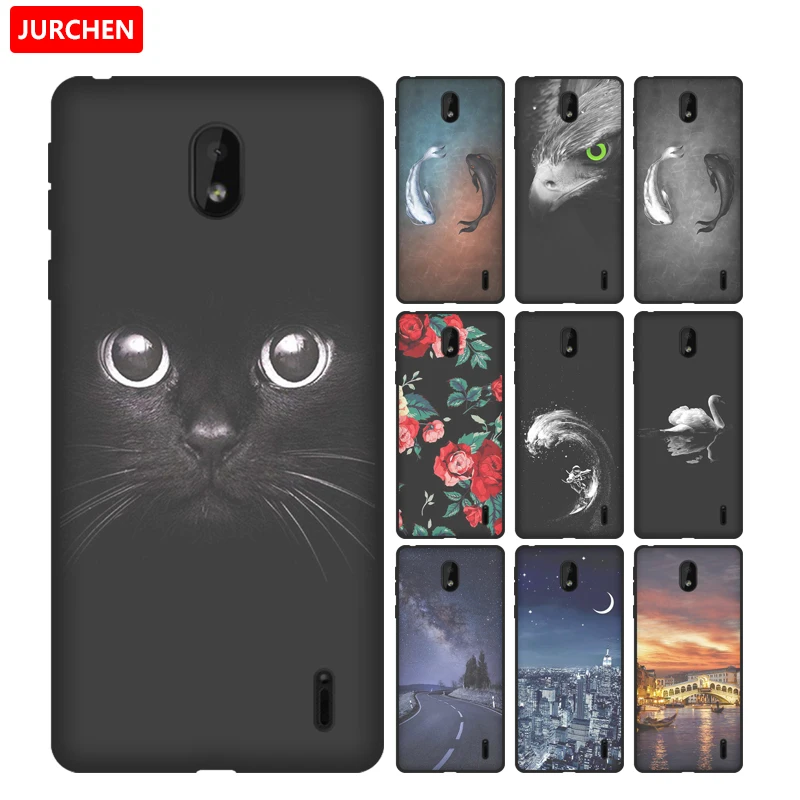JURCHEN Cartoon Fashion Case For Nokia 1 Plus Case 3D Printing Soft Silicone Phone Cover For Funda Nokia 1 Plus 2019 Cover
JURCHEN Cartoon Fashion Case For Nokia 1 Plus Case 3D Printing Soft Silicone Phone Cover For Funda Nokia 1 Plus 2019 Cover