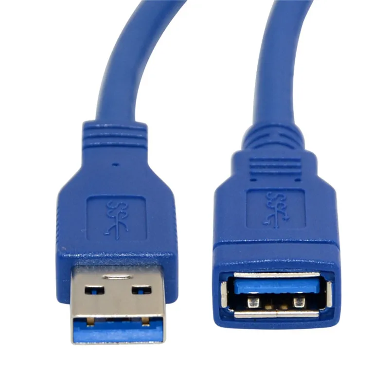 Standard 5Gbps Super Speed USB 3.0 A male to A Female Extension Cable 0.3m 0.6m 1m 1.5m 3m Blue
Standard 5Gbps Super Speed USB 3.0 A male to A Female Extension Cable 0.3m 0.6m 1m 1.5m 3m Blue
