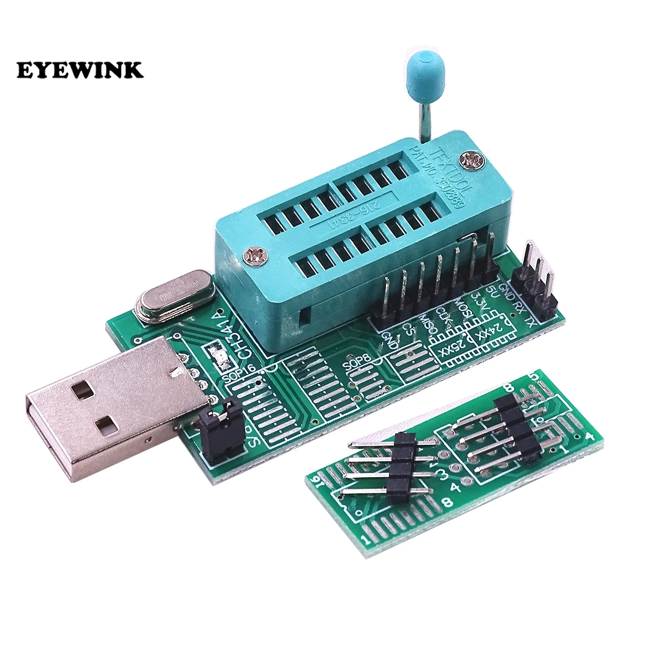 1pcs DIY Kit Parts CH341A 24 25 Series EEPROM Flash BIOS DVD USB Multi-Function Programmer
1pcs DIY Kit Parts CH341A 24 25 Series EEPROM Flash BIOS DVD USB Multi-Function Programmer