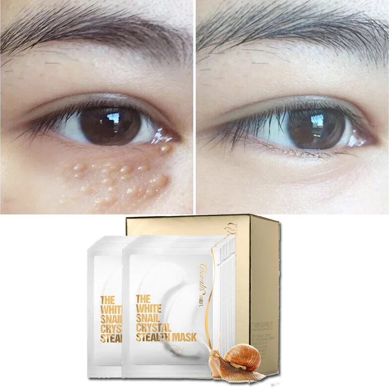 Snail Essence Collagen Eye Mask Anti Wrinkle Aging Ageless Sleep Mask Dark Circles Eye Patche Mask To Face Skin Care Whitening
Snail Essence Collagen Eye Mask Anti Wrinkle Aging Ageless Sleep Mask Dark Circles Eye Patche Mask To Face Skin Care Whitening