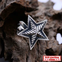 S925 sterling silver open ring personality retro fashion wide version five-pointed star shape to send Trendy 2019 new hot gift
S925 sterling silver open ring personality retro fashion wide version five-pointed star shape to send Trendy 2019 new hot gift