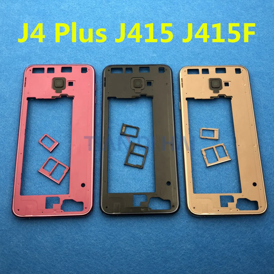 J4+ Middle Frame Housing Bezel For Samsung Galaxy J4 Plus J415 SM-J415F Middle Plate Rear Housing Side buttons Replacement
J4+ Middle Frame Housing Bezel For Samsung Galaxy J4 Plus J415 SM-J415F Middle Plate Rear Housing Side buttons Replacement