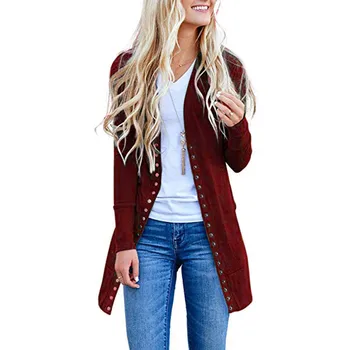 Womens Open Front Button Down Cardigan Sweater Long Sleeve Plus Loose Drape Long Sleeves Collar Cardigan Mid Solid Coat 7.17
Womens Open Front Button Down Cardigan Sweater Long Sleeve Plus Loose Drape Long Sleeves Collar Cardigan Mid Solid Coat 7.17