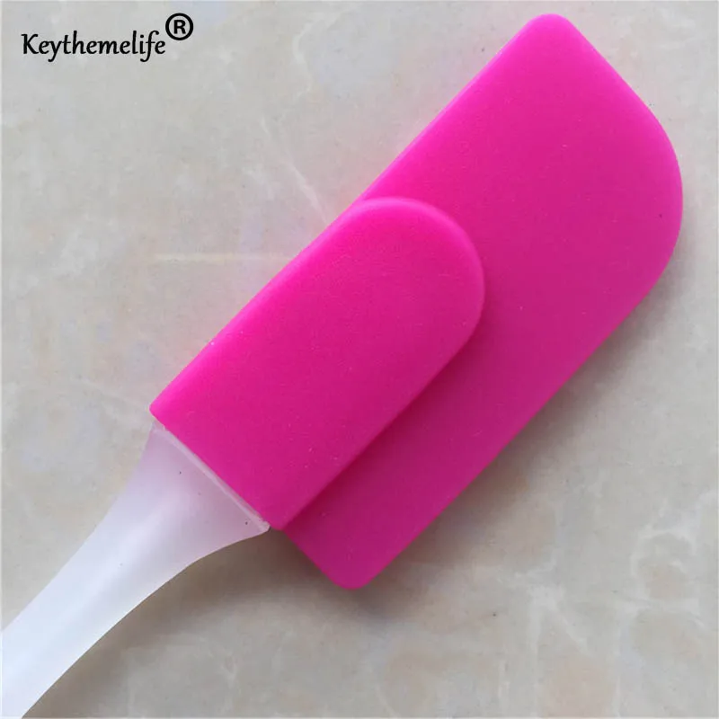 New Cream Butter Cakes Silicone Spatula Pastry Tools Clear Long Handled Cooking Scraper Kitchen Tools D4
New Cream Butter Cakes Silicone Spatula Pastry Tools Clear Long Handled Cooking Scraper Kitchen Tools D4