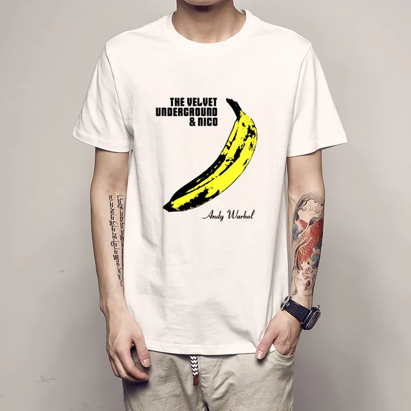 The Velvet Underground Men's t shirt Rock & Roll band short sleeve 3d male t-shirt banana tee tshirt dies teen wolf clash royale
The Velvet Underground Men's t shirt Rock & Roll band short sleeve 3d male t-shirt banana tee tshirt dies teen wolf clash royale