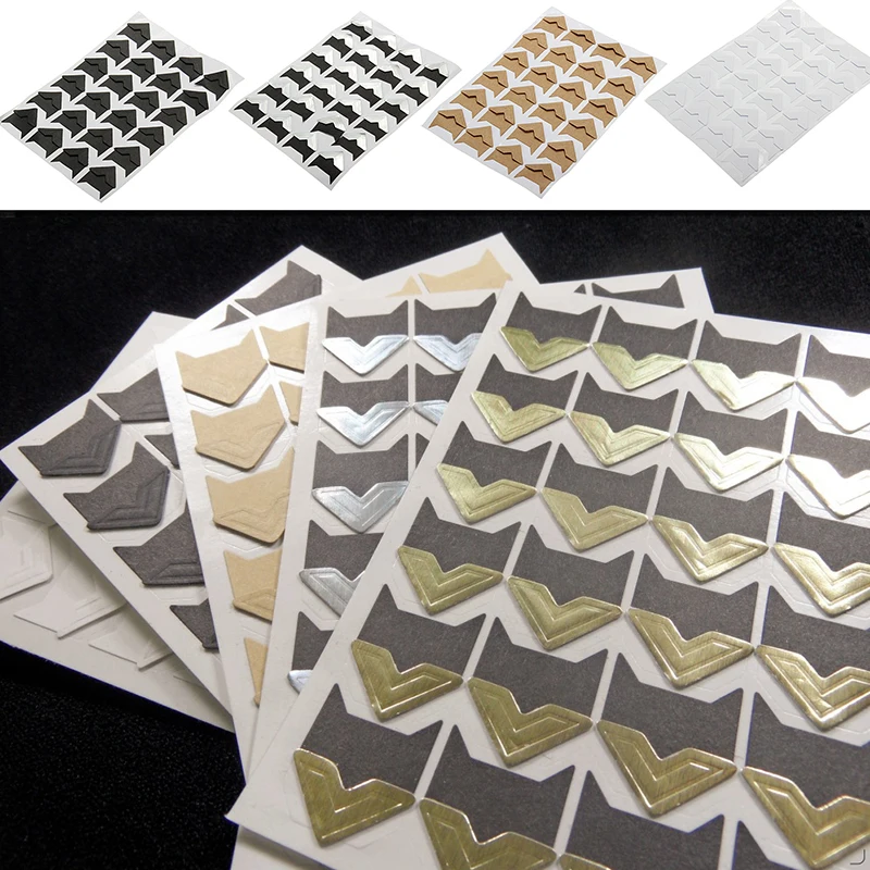 SAE Fortion 24 pcs Self-adhesive Card Photo Frame Corner Stickers DIY Scrapbook Album KT0018
SAE Fortion 24 pcs Self-adhesive Card Photo Frame Corner Stickers DIY Scrapbook Album KT0018