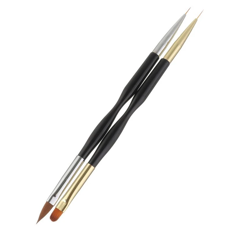 ISHOWTIENDA 1PC Double Head Nail Art UV Gel Polish Design Dot Painting Detailing Pen Brushes
ISHOWTIENDA 1PC Double Head Nail Art UV Gel Polish Design Dot Painting Detailing Pen Brushes