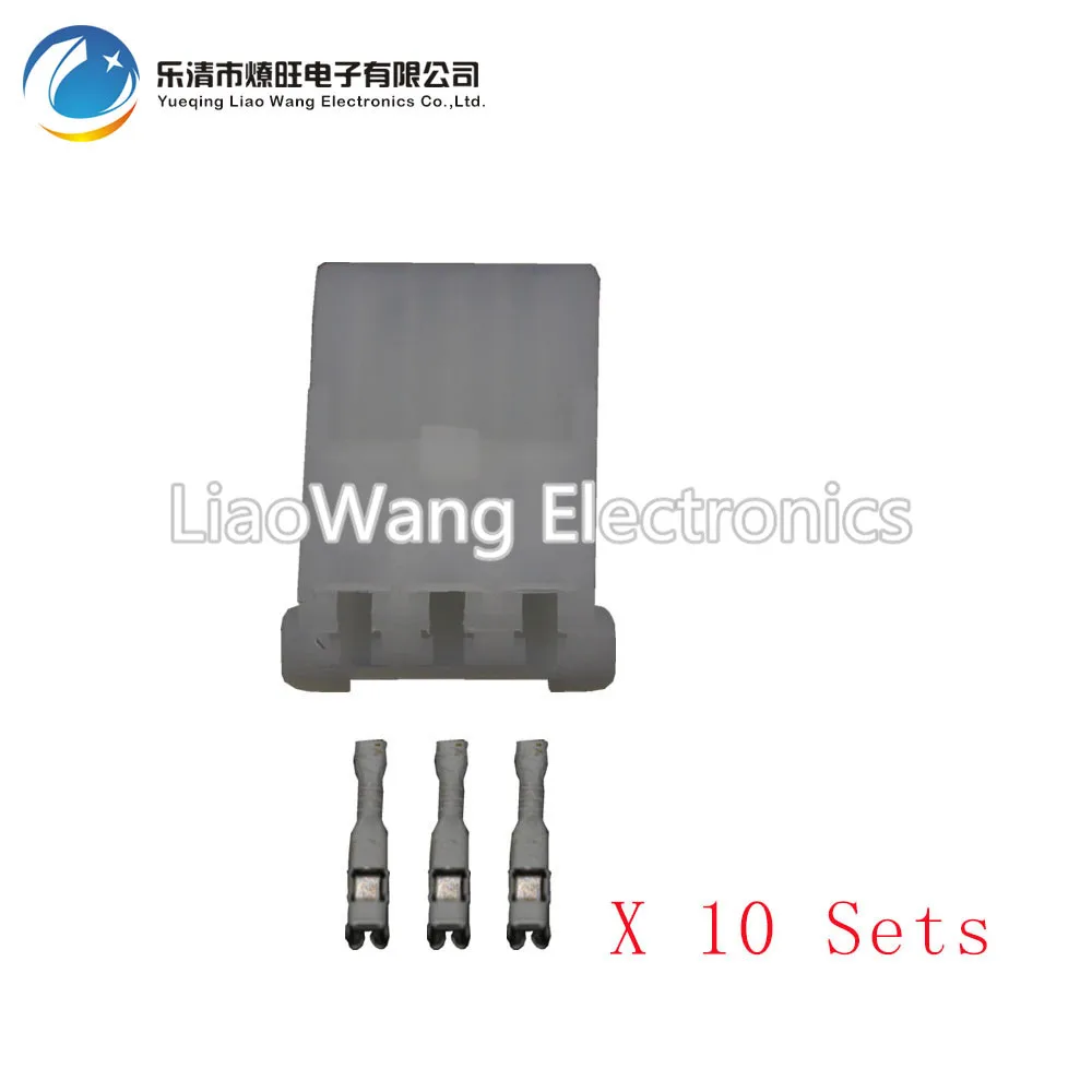 10 PCS 3 pin Automotive Connector Terminal Plug Reed Plastic with terminal household appliance plug DJ7032-2-21
10 PCS 3 pin Automotive Connector Terminal Plug Reed Plastic with terminal household appliance plug DJ7032-2-21