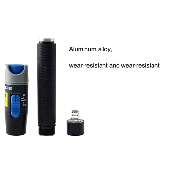 1.5V Visual Fault Locator 5KM Detector FC Male to LC Female Adapter LC/SC/ST/FC Connector Cable Laser Optical Fiber Tester
1.5V Visual Fault Locator 5KM Detector FC Male to LC Female Adapter LC/SC/ST/FC Connector Cable Laser Optical Fiber Tester