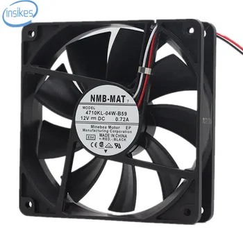 4710KL-04W-B59 DC 12V 0.72A 8.64W 2800RPM 12025 12CM 120*120*25mm 3 Wires Double Ball Bearing Cooling Fan
4710KL-04W-B59 DC 12V 0.72A 8.64W 2800RPM 12025 12CM 120*120*25mm 3 Wires Double Ball Bearing Cooling Fan