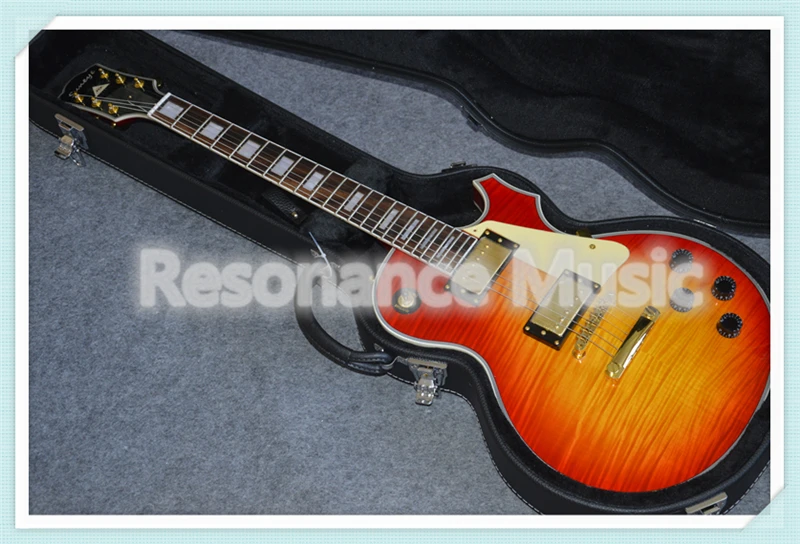 China OEM Custom Shop CS Glossy Finish Suneye LP Custom Style Electric Guitarra With Black Guitar Case & Cream Pickguard
China OEM Custom Shop CS Glossy Finish Suneye LP Custom Style Electric Guitarra With Black Guitar Case & Cream Pickguard