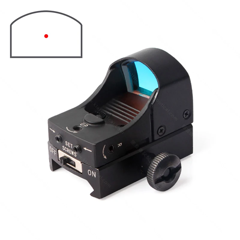 Tactical Mini Red Dot Sight Compact Holographic Reflex Micro Red Dot Sight Scope Rifle&Pistol for Airsoft
Tactical Mini Red Dot Sight Compact Holographic Reflex Micro Red Dot Sight Scope Rifle&Pistol for Airsoft