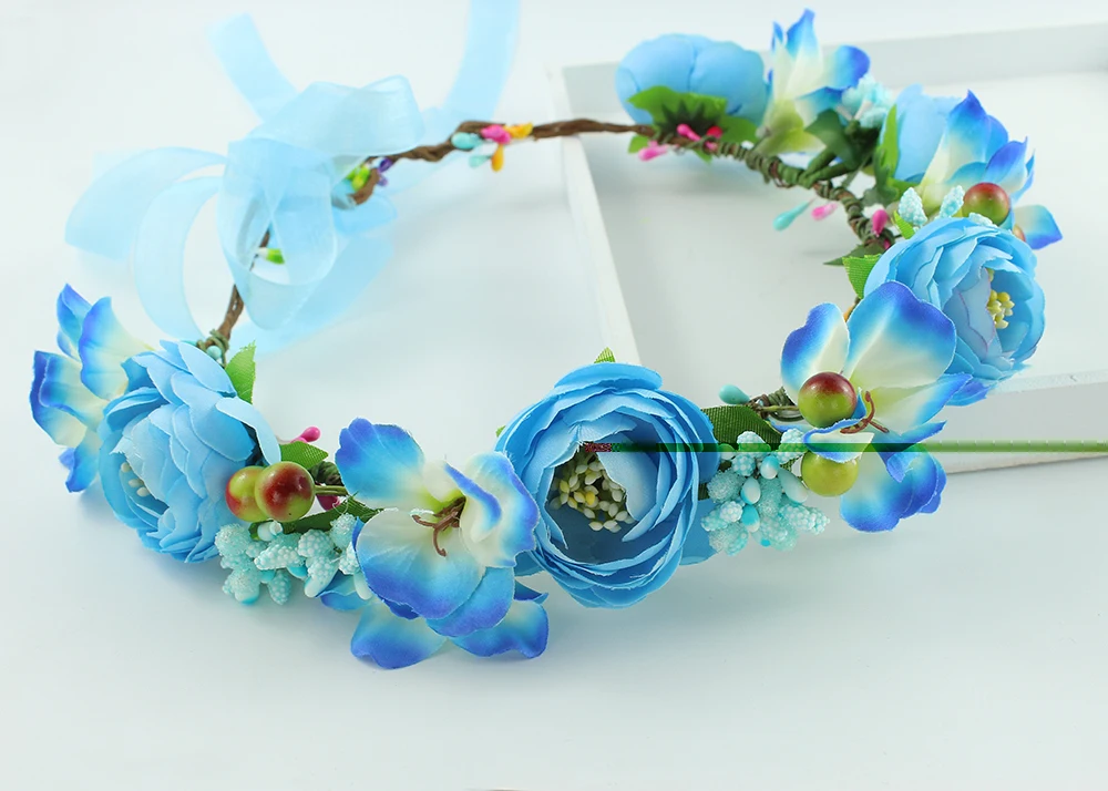 Light Amethyst flower Handmade Hydrangen Tiaras Bridal Hair Accessories Woman Girls Flower Headwear Party Prom Flower Crowns
Light Amethyst flower Handmade Hydrangen Tiaras Bridal Hair Accessories Woman Girls Flower Headwear Party Prom Flower Crowns