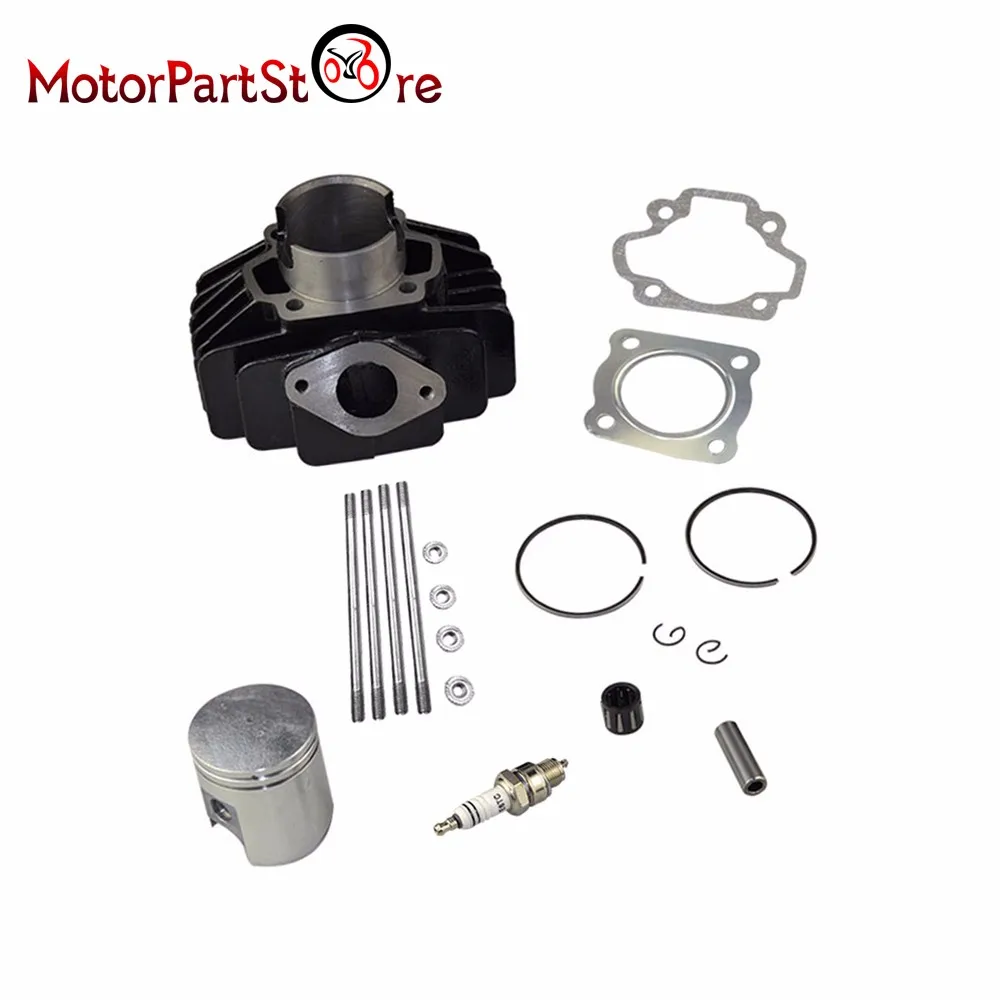 60cc Cylinder Piston Rings Kit for Yamaha PW 50 Big Bore 44mm 1981-2009 with Gaskets & Spark Plug
60cc Cylinder Piston Rings Kit for Yamaha PW 50 Big Bore 44mm 1981-2009 with Gaskets & Spark Plug