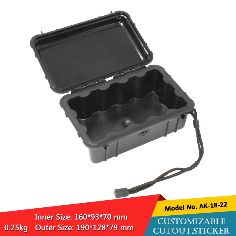 waterproof plastic hard tool carrying case pp and abs weatherproof equipment tool case with Sponge inside 190*128*79mm szomk
waterproof plastic hard tool carrying case pp and abs weatherproof equipment tool case with Sponge inside 190*128*79mm szomk