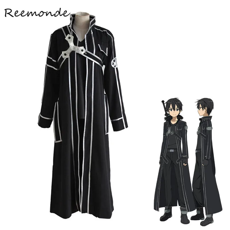 Anime Sword Art Online Kirito Cosplay Costumes Synthetic Wigs Human Hair SAO Kazuto Clothing Full Set For Men Boys Halloween
Anime Sword Art Online Kirito Cosplay Costumes Synthetic Wigs Human Hair SAO Kazuto Clothing Full Set For Men Boys Halloween