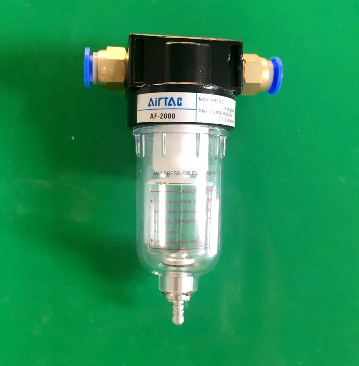 Pneumatic Parts Air Filter Accessory Source Treatment Unit for Compressor Oil water separation AF2000
Pneumatic Parts Air Filter Accessory Source Treatment Unit for Compressor Oil water separation AF2000