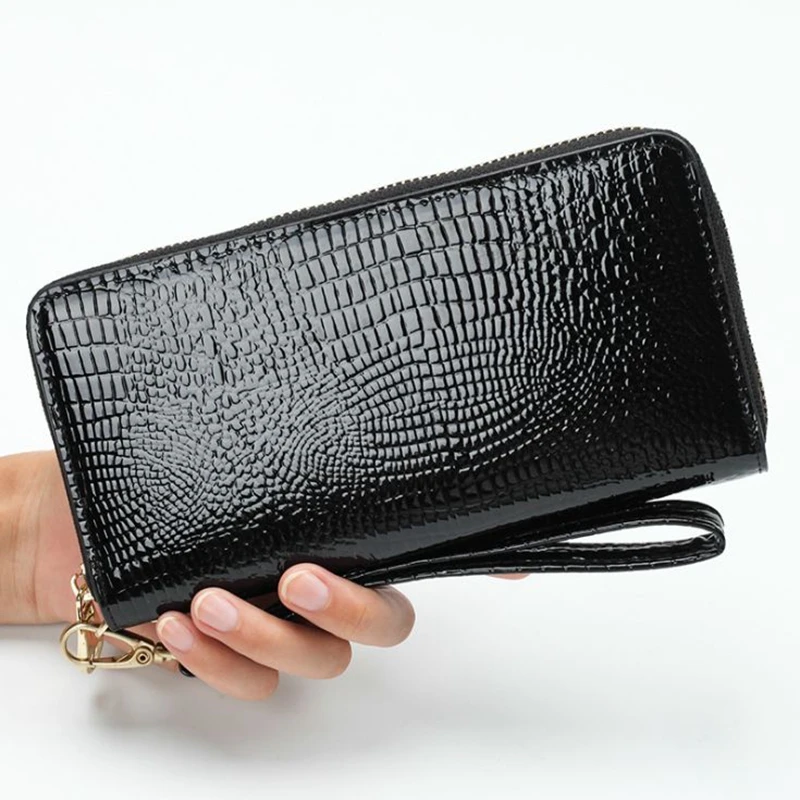 Women Alligator Leather Wallets Crocodile Purse Female Card Holder Luxury Money Dollar Bag Ladies Gold Long Walet Girls Wristlet
Women Alligator Leather Wallets Crocodile Purse Female Card Holder Luxury Money Dollar Bag Ladies Gold Long Walet Girls Wristlet