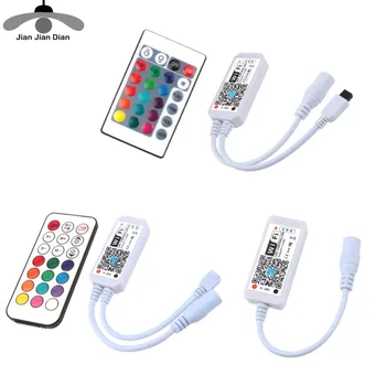 Mini RF 21Key IR 24Key for RGB RGBW WS2812B LED Strip Remote Controller Light DC12V WIFI Remote
Mini RF 21Key IR 24Key for RGB RGBW WS2812B LED Strip Remote Controller Light DC12V WIFI Remote