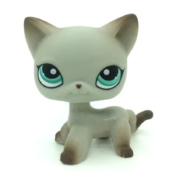 Original Pet Shop Lps Toys Standing Old Short Hair Cat #391 Real Rare Egyptian Grey Blue Eyes Animal kids Collectible Gifts
Original Pet Shop Lps Toys Standing Old Short Hair Cat #391 Real Rare Egyptian Grey Blue Eyes Animal kids Collectible Gifts