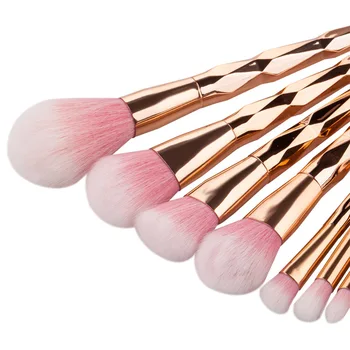 Free shipping 10pcs Diamond Makeup Brushes Set Powder Foundation Eye Shadow Blush Blending Cosmetics Beauty Make Up Brush
Free shipping 10pcs Diamond Makeup Brushes Set Powder Foundation Eye Shadow Blush Blending Cosmetics Beauty Make Up Brush