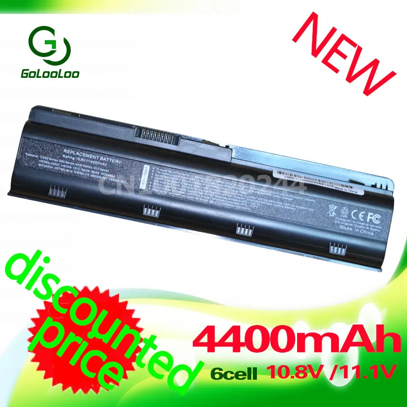 Golooloo 4400mah 11.1v Battery for HP HSTNN-Q62C mu06 HSTNN-Q47C for Compaqg6 g62 593554-001 cq42 dv4 HSTNN-Q49C CQ42 593562-001
Golooloo 4400mah 11.1v Battery for HP HSTNN-Q62C mu06 HSTNN-Q47C for Compaqg6 g62 593554-001 cq42 dv4 HSTNN-Q49C CQ42 593562-001