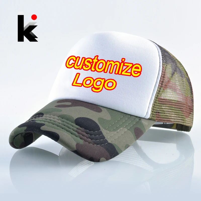 Quick Custom Logo Fashion Print Baseball Cap Men Women Summer Mesh Hat Couple DIY 1PC Blank Customized Hat Snapback Trucker Bone
Quick Custom Logo Fashion Print Baseball Cap Men Women Summer Mesh Hat Couple DIY 1PC Blank Customized Hat Snapback Trucker Bone