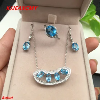 KJJEAXCMY boutique jewels 925 Sterling Silver with natural stone Blue Topaz Ring Pendant Earrings 3 suit send Necklace cfhbv
KJJEAXCMY boutique jewels 925 Sterling Silver with natural stone Blue Topaz Ring Pendant Earrings 3 suit send Necklace cfhbv