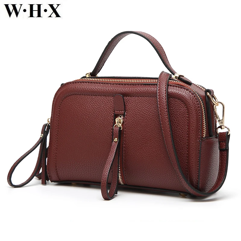 WHX Women Leather Bag Brand Designer Star Style Litchi grain Handbag Fashion Female Shoulder Bags Luxury Casual Crossbody Bags
WHX Women Leather Bag Brand Designer Star Style Litchi grain Handbag Fashion Female Shoulder Bags Luxury Casual Crossbody Bags