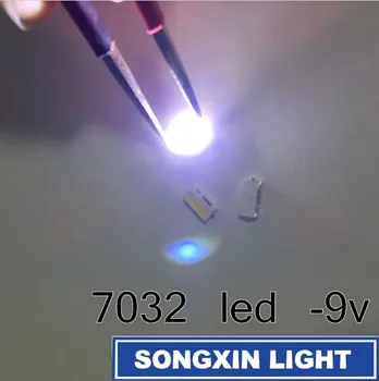100PCS/Lot SAMSUNG 7032 SMD Side LED Beads Cold White 1W 350mA 9V For TV/LCD Backlight
100PCS/Lot SAMSUNG 7032 SMD Side LED Beads Cold White 1W 350mA 9V For TV/LCD Backlight