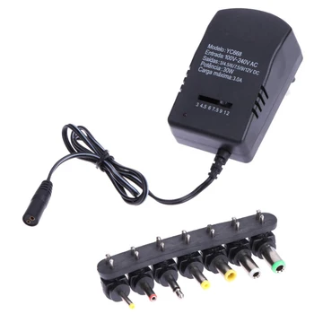 30W Universal AC Wall EU Plug in Power Adapter 3V 4.5V 5V 6V 7.5V 9V 12V 2.5A Charger with 6pcs Tip Switching Power Supply
30W Universal AC Wall EU Plug in Power Adapter 3V 4.5V 5V 6V 7.5V 9V 12V 2.5A Charger with 6pcs Tip Switching Power Supply