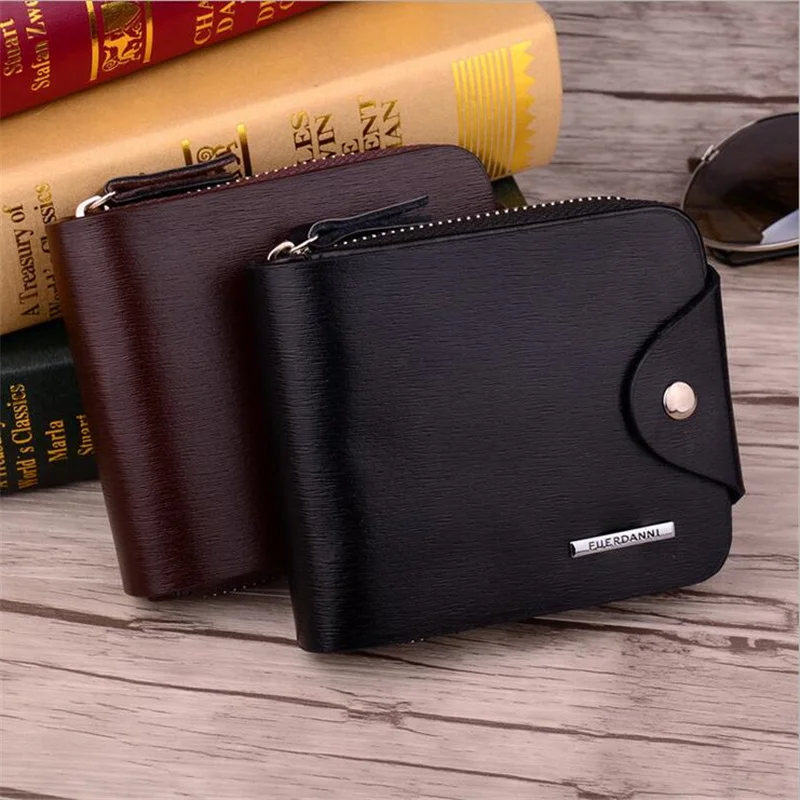 Big Sale Wallet Men Credit Card Holder Business Money Small Handbag Man Purse PU Zipper Billfold Pocket Maschio Portafoglio
Big Sale Wallet Men Credit Card Holder Business Money Small Handbag Man Purse PU Zipper Billfold Pocket Maschio Portafoglio
