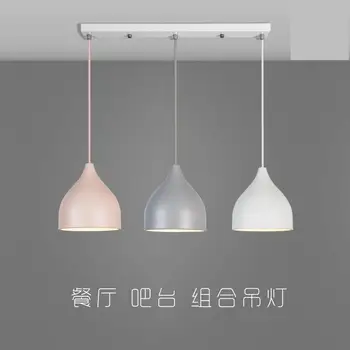 Nordic Restaurant Pendant Lamp Creative Modern Minimalist Three Head Lamps Bar Dining Room Home Macarons Small Chandelie
Nordic Restaurant Pendant Lamp Creative Modern Minimalist Three Head Lamps Bar Dining Room Home Macarons Small Chandelie