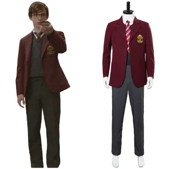 Lemony Snicket's A Series of Unfortunate Events Klaus Baudelaire Adult Men Boy Cosplay Costume School Uniform Halloween Costume
Lemony Snicket's A Series of Unfortunate Events Klaus Baudelaire Adult Men Boy Cosplay Costume School Uniform Halloween Costume