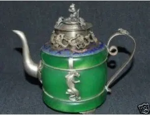 Crafts Arts Chinese Statue wholesale Tibetan Silver old green tea silver dragon jade Tibet tools wedding
Crafts Arts Chinese Statue wholesale Tibetan Silver old green tea silver dragon jade Tibet tools wedding