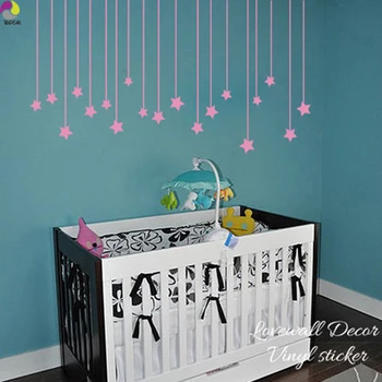 Cartoon Hanging Stars Wall Sticker Baby Nursery Kids Room Large Size Star Wall Decal Child Room Vinyl Home Decor Easy Wall Art
Cartoon Hanging Stars Wall Sticker Baby Nursery Kids Room Large Size Star Wall Decal Child Room Vinyl Home Decor Easy Wall Art