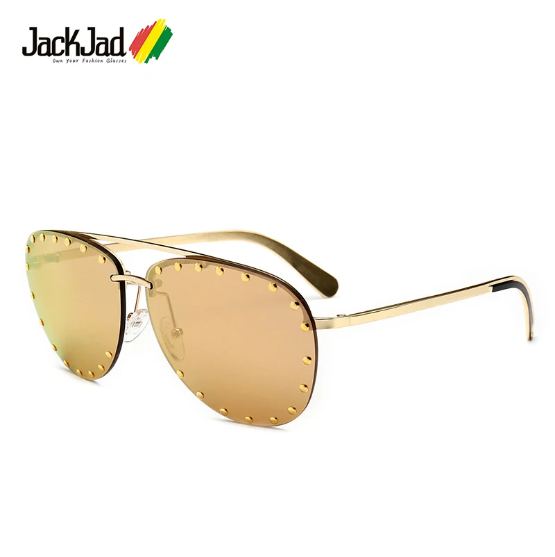 JackJad Fashion THE PARTY STRASS Style Aviation Sunglasses Women Vintage Rivets Brand Designer Sun Glasses Oculos De Sol 2312
JackJad Fashion THE PARTY STRASS Style Aviation Sunglasses Women Vintage Rivets Brand Designer Sun Glasses Oculos De Sol 2312