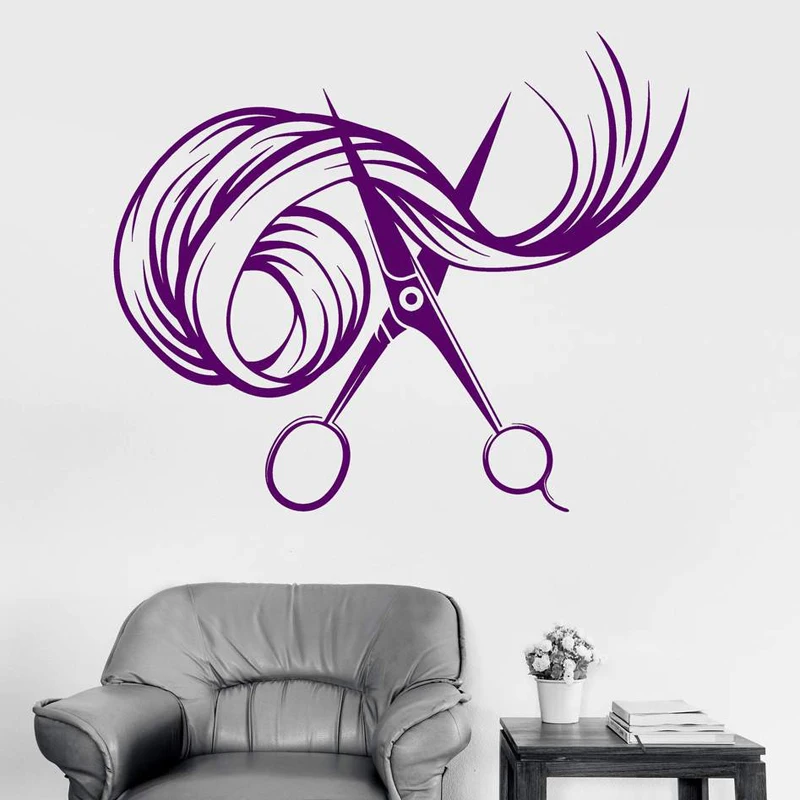 YOYOYU Wall Decal Scissors Hair Beauty Salon Barbershop Stylist Stickers Window Logo Pattern Removable Interior Art Decor ZW322
YOYOYU Wall Decal Scissors Hair Beauty Salon Barbershop Stylist Stickers Window Logo Pattern Removable Interior Art Decor ZW322