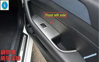 Lapetus Side Door Armrest Window Lift Button Decoration Frame Cover Trim 4 Pcs Fit For Hyundai Sonata Sedan 2015 2016 2017 ABS
Lapetus Side Door Armrest Window Lift Button Decoration Frame Cover Trim 4 Pcs Fit For Hyundai Sonata Sedan 2015 2016 2017 ABS