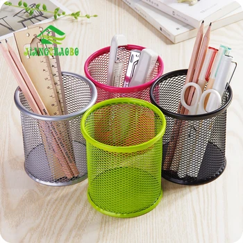 JiangChaoBo Creative Desktop Pen Holder Metal Mesh Office Pen Storage Box Decoration Stationery Pen Barrel
JiangChaoBo Creative Desktop Pen Holder Metal Mesh Office Pen Storage Box Decoration Stationery Pen Barrel