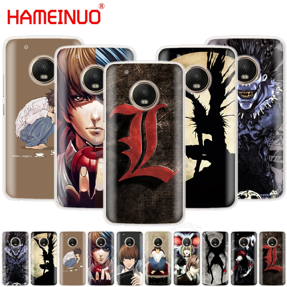 HAMEINUO Anime Death Note case cover for For Motorola Moto X4 E4 C G6 G5 G5S G4 Z2 Z3 PLAY PLUS
HAMEINUO Anime Death Note case cover for For Motorola Moto X4 E4 C G6 G5 G5S G4 Z2 Z3 PLAY PLUS