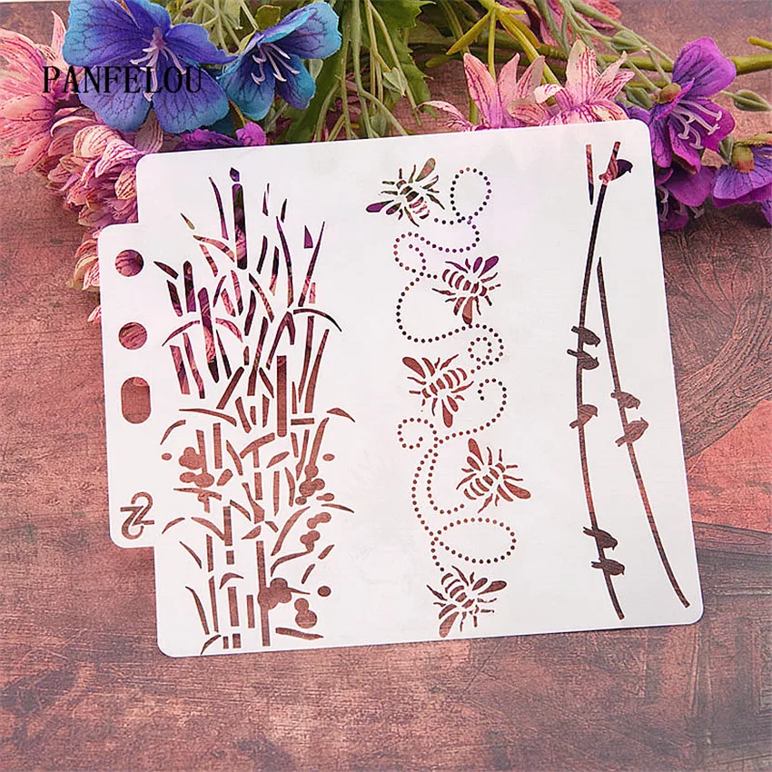 Marsh grass scrapbook stencils spray plastic mold shield DIY cake hollow Embellishment printing lace ruler valentine
Marsh grass scrapbook stencils spray plastic mold shield DIY cake hollow Embellishment printing lace ruler valentine