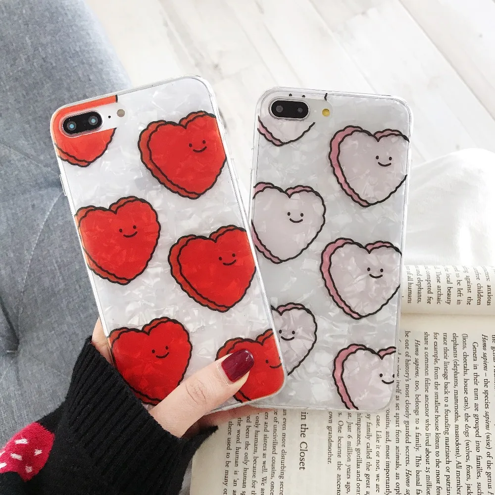 Love Heart Glitter Phone Case For iPhone 7 8 Plus Dream Shell Pattern Cases For iPhone XR XS Max 7 6 6S Plus Silicone Cover
Love Heart Glitter Phone Case For iPhone 7 8 Plus Dream Shell Pattern Cases For iPhone XR XS Max 7 6 6S Plus Silicone Cover