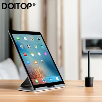 DOITOP Aluminum Alloy Tablet Holder Desktop Mobile Phone Holder Stand Mount Support Bracket Universal for ipad/phone 7-13 inch
DOITOP Aluminum Alloy Tablet Holder Desktop Mobile Phone Holder Stand Mount Support Bracket Universal for ipad/phone 7-13 inch