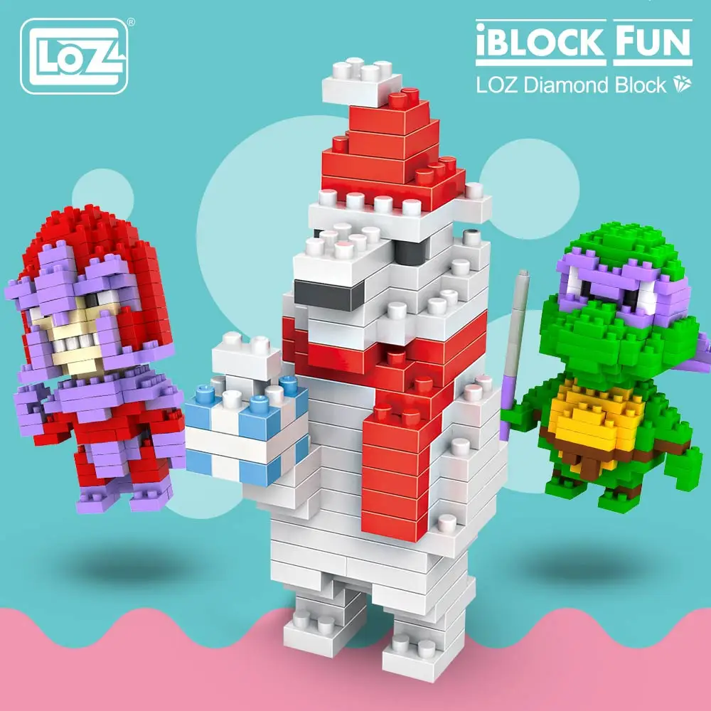LOZ Diamond Blocks Building Blocks Toys for Children Educational Christmas Superhero Anime Figure Bricks for Kids Mini Block DIY
LOZ Diamond Blocks Building Blocks Toys for Children Educational Christmas Superhero Anime Figure Bricks for Kids Mini Block DIY