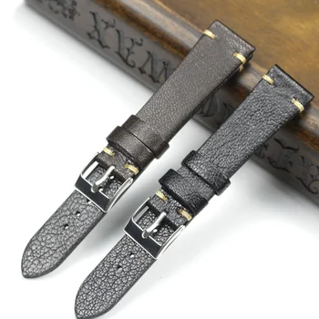 TOTOY Black brown goatskin strap 20mm*16mm for Rolex water ghost leather strap Universal strap 20mm men's watch accessories
TOTOY Black brown goatskin strap 20mm*16mm for Rolex water ghost leather strap Universal strap 20mm men's watch accessories