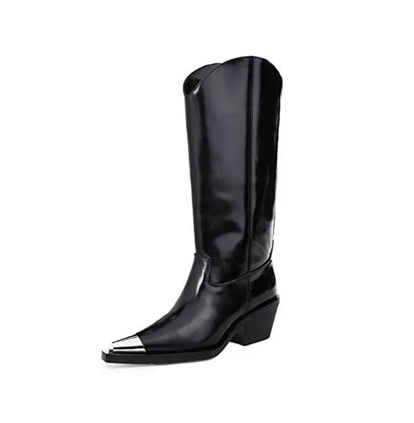 2018 Newest Genuine Leather Metal Pointed Toe Luxury Ankle Boot Women Top Quality Brand Low Heel Boots
2018 Newest Genuine Leather Metal Pointed Toe Luxury Ankle Boot Women Top Quality Brand Low Heel Boots