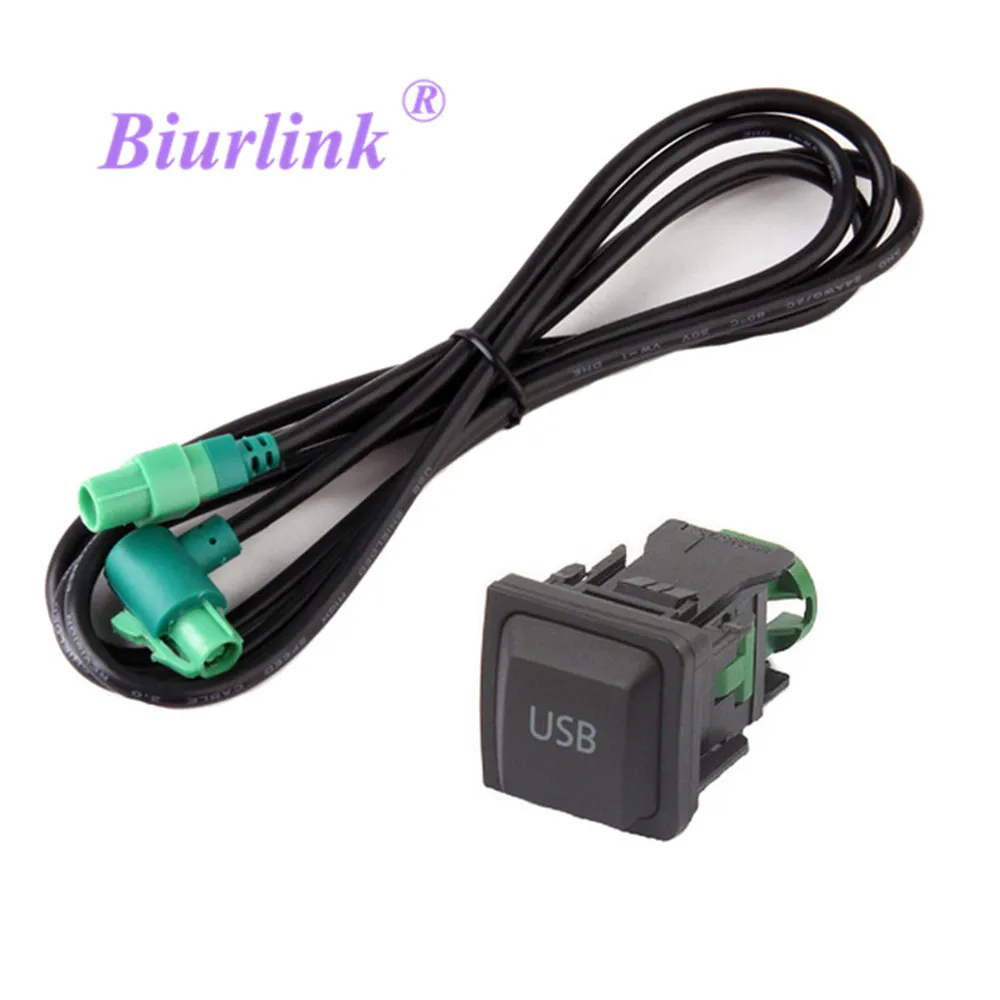 Biurlink Car Stereo Audio Extend 4pin port to 4pin Radio USB Cable Adapter for BMW for VW
Biurlink Car Stereo Audio Extend 4pin port to 4pin Radio USB Cable Adapter for BMW for VW