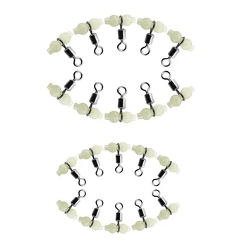 10Pcs/bag Fishing Barrel Swivel Glow Beads Solid Ring Interlock Snap Pin Connector
10Pcs/bag Fishing Barrel Swivel Glow Beads Solid Ring Interlock Snap Pin Connector