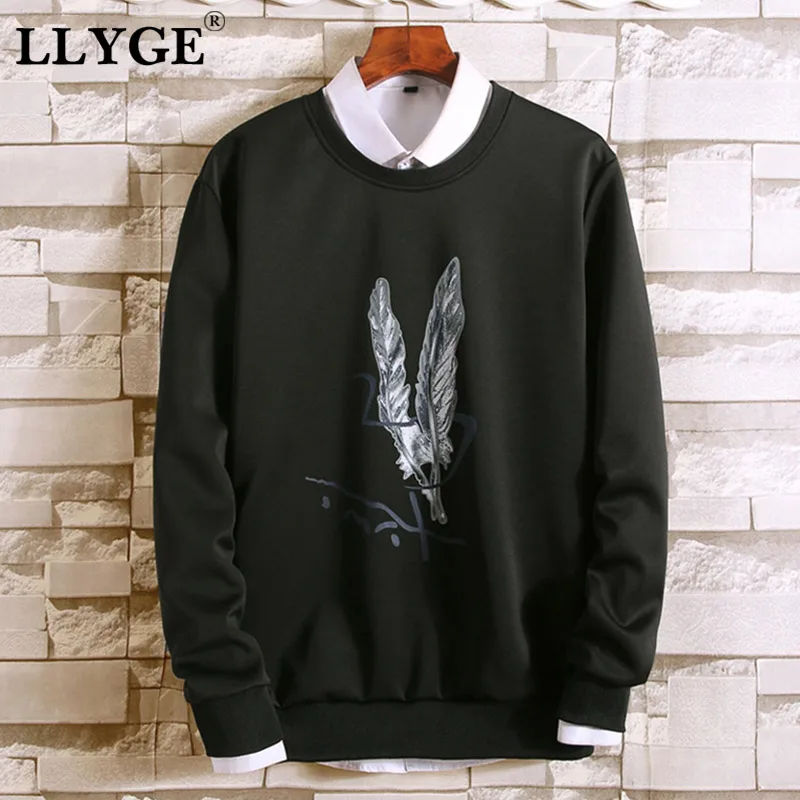 2019 Autumn Winter Men Printed Sweatshirt Long Sleeve O-neck Fashion Korean Male Hoody Pullover Men Casual Slim Sweatshirt Tops
2019 Autumn Winter Men Printed Sweatshirt Long Sleeve O-neck Fashion Korean Male Hoody Pullover Men Casual Slim Sweatshirt Tops